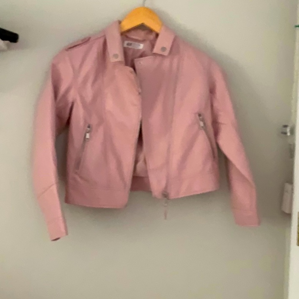 Girls leather jacket